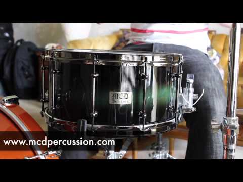 Master Crafted Drums 7X14 Solid Myrtle Snare Drum