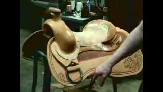 preview picture of video 'Saddle making with saddle maker Bruce Cheaney Gainesville Texas'