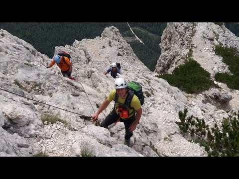 Ferrata STROBEL - DOLOMITI 29 AUGUST 2019 CORTINA d'AMPEZZO 🇷🇴🇷🇴🇷🇴