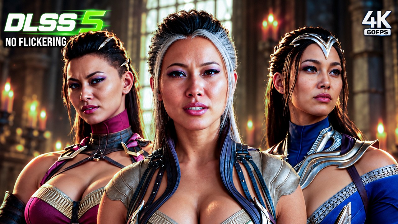 MORTAL KOMBAT 1 DLSS 5 - FULL MOVIE (4K 60FPS) NO FLICKERING