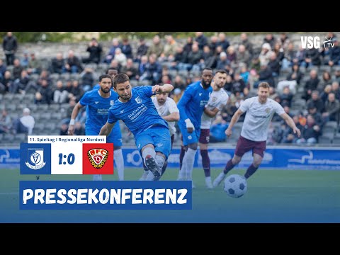 Pressekonferenz | 11. Spieltag | VSG Altglienicke vs. BFC Dynamo