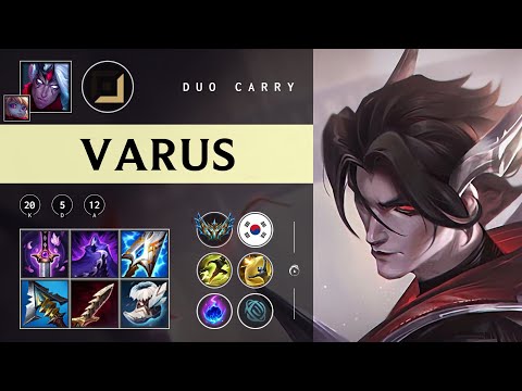 Varus ADC vs Kalista - KR Challenger Patch 25.24