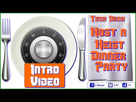 Host a Heist Dinner Party Introduction Video