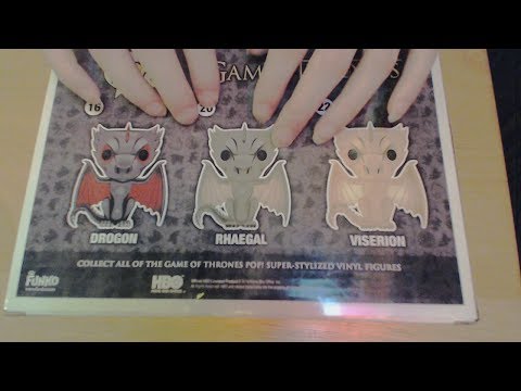 [ASMR] Binaural Unboxing Dragons + Semi-Unintelligible Whispering + Tapping (Mouth Sounds)