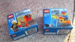 preview picture of video 'Toy Review: LEGO® City 5613 and 5620 Sets!'