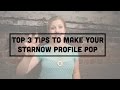 How to make your StarNow profile pop | StarNow
