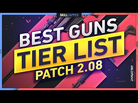 The WEAPON META Going Into BREEZE - NEW Valorant PATCH 2.08 Tier List