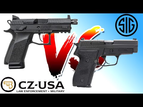 P226 VS P07 Tactical  (Fighting Handgun Comparison)