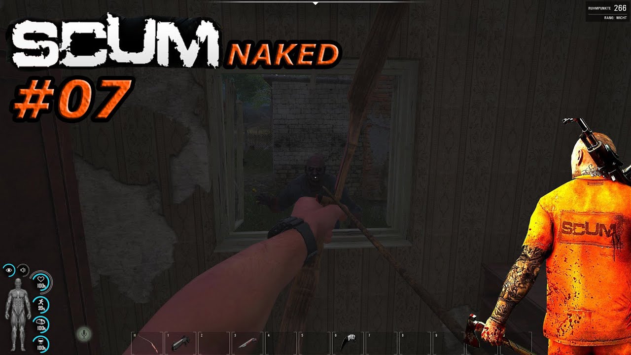 #NakedSurvival Part 07 - SCUM german Gameplay #NakedSurvival #Survival #SCUM Naked Survival
