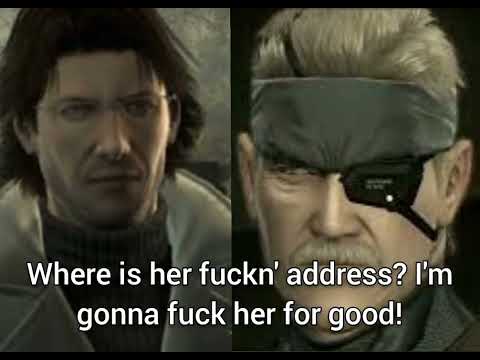 Solid Snake calls Otacon for his personal problem (AI VOICE MEME) metal gear solid