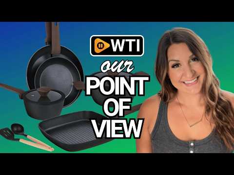 9Pcs Pots and Pans Set Nonstick - WTI product video review