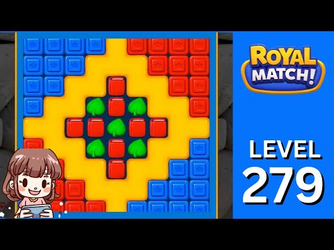 Royal Match Level 279 Walkthrough Solution 👑⚜️