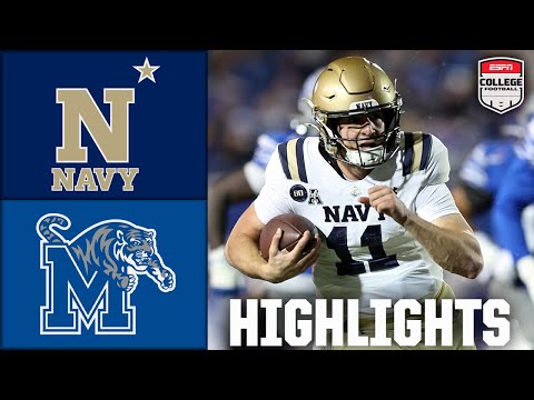 Navy Midshipmen vs. Memphis Tigers | Full Game Highlights | ESPN College Football