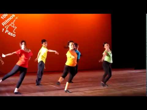 Cien ritmos un paso en Danzaton 2012 Costa Rica - Tap jazz irhs dance