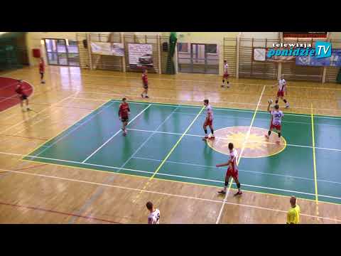 HLB Buskowianka  vs.  Azoty II Puławy. Pierwsza połowa meczu