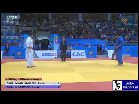 Zafar Makhmadov (RUS) - Elmar Gasimov (AZE) [-100kg]