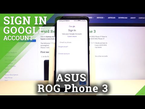 How to Add Account to Google Play Store in ASUS ROG Phone 3? Switch Accounts