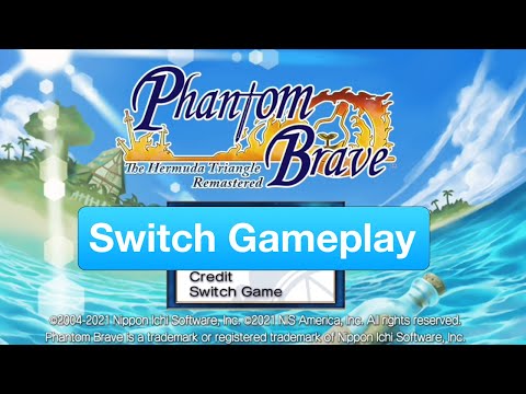 Prinny Presents NIS Classics Vol. 1 Phantom Brave Nintendo Switch Gameplay
