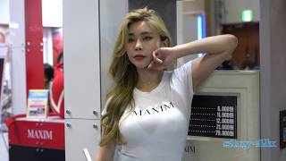 어디입니까! 이 주유소가 ~ 미모의 MAXIM 모델 KOREA FANCAM