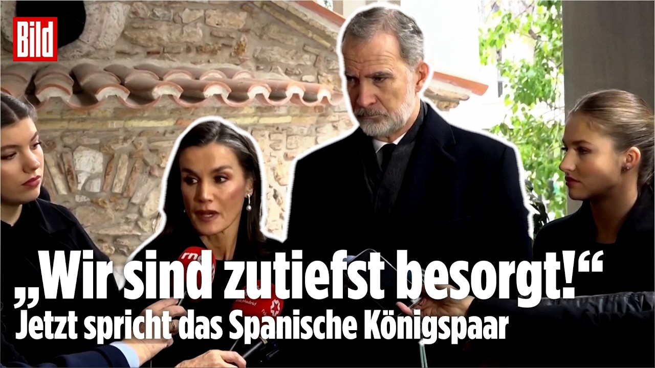 ZUGUNGLÜCK IN SPANIEN: „Wir sind zutiefst besorgt!“ – Jetzt spricht das Spanische Königspaar