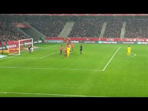LOSC-PSG Neymar goal 0-2 (final 0-3) 03/02/2018