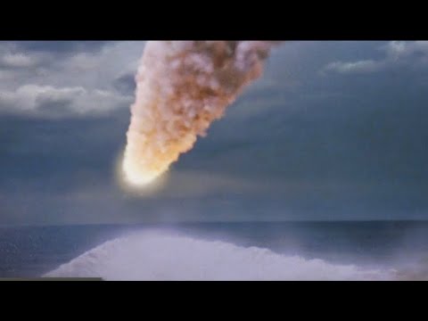 The Lord showed me an asteroid hitting the Atlantic Ocean and a massive tsunami hitting..