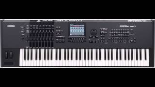 Yamaha Motif XF7   Jean Michel Jarre   Magnetic Fields pt 2
