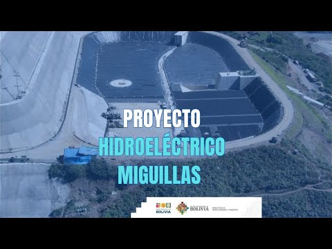 Inspección del ministro, Franklin Molina, al Proyecto Hidroeléctrico Miguillas en La Paz