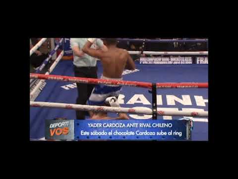 Yader Cardoza peleará en Chile este fin se semana