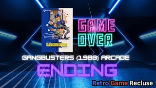 Gangbusters (1988) Konami arcade ending [Retro Gaming]