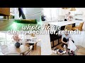 NEW WHOLE HOUSE CLEAN DECLUTTER BATHROOM REFRESH Cleaning Motivation