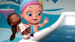 Giving a Bath to a Doll - Bath Song | Kids Rhymes and Baby Songs