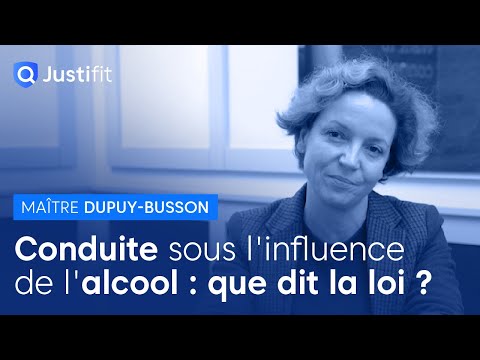 Conduite sous l’influence de l’alcool : que dit la loi ? – Maître Séverine DUPUY-BUSSON