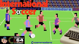 INTERNATIONAL SOCCER – Commodore 64 (1983) | Classic Arcade Football