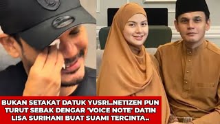 Download lagu DATUK YUSRI SEBAK DENGAR LUAHAN 'VOICE NOTE' DARIPADA ISTERINYA DATIN LISA SURIHANI DARI MAKKAH.. mp3