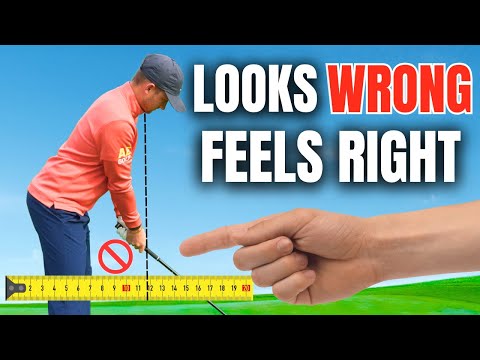 I'VE CHANGED HOW FAR I STAND FROM THE GOLF BALL AND THE DIFFERENCE IS HUGE!