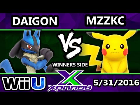 S@X 152 - Mzzkc (Pikachu) Vs. Daigon (Lucario) SSB4 Tournament - Smash Wii U - Smash 4