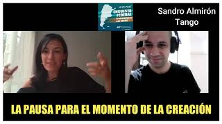 201😷Días sin MILONGA y ABRAZO conociendo 👉👠Pamela DAMIA BAILARINA💃👈 TANGO BARCELONA charlas SANDRO