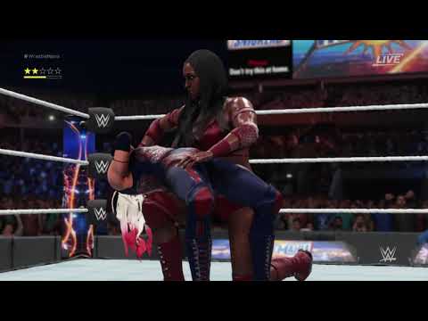 WWE 2K18 - Victoria Reeves VS Alexa Bliss + Match Request