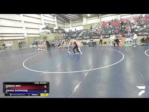 59 Lbs Cons. Round 1 - Kinnick Smit, SD Vs Sophia Gatewood, IN 9fb2