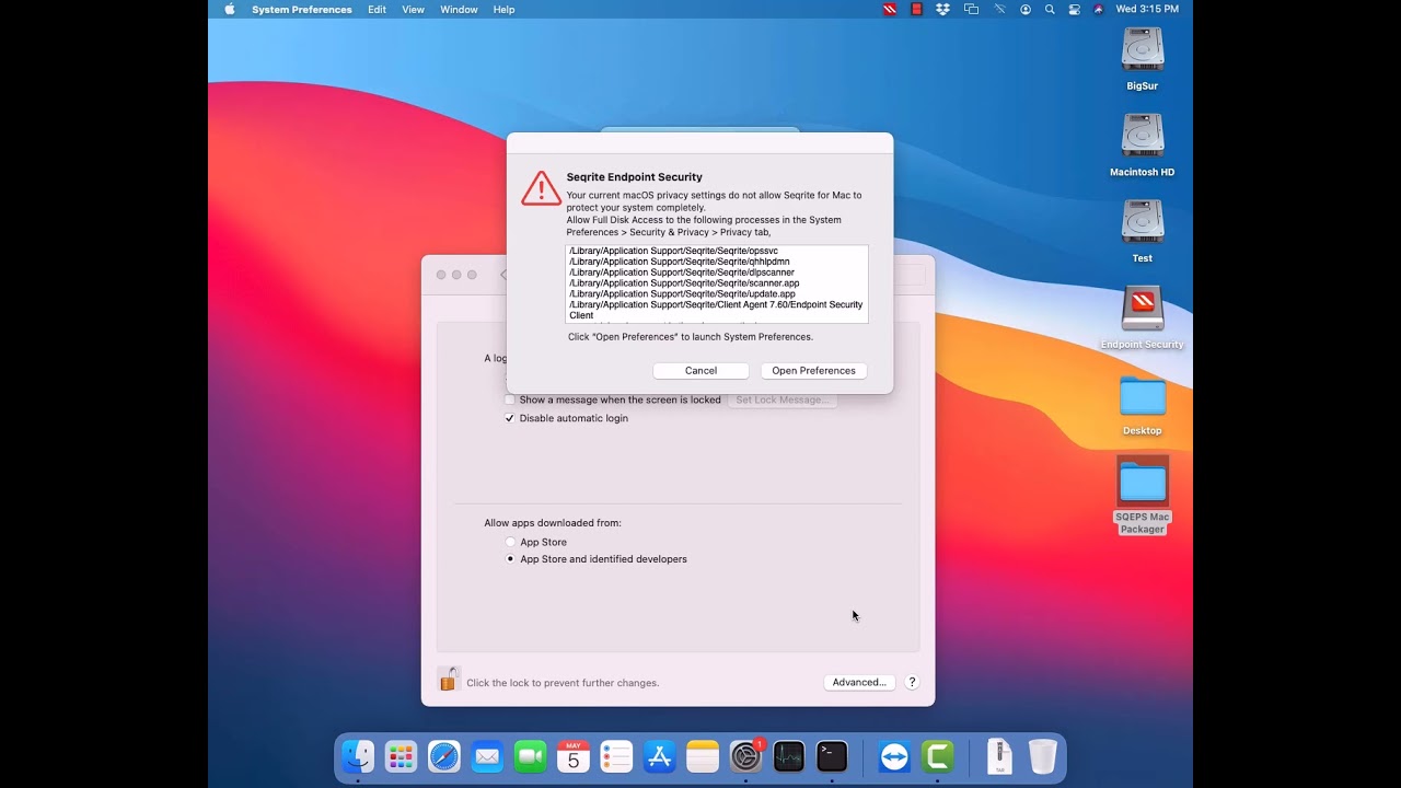 How to install Seqrite EPS Client in a MAC Operating System?