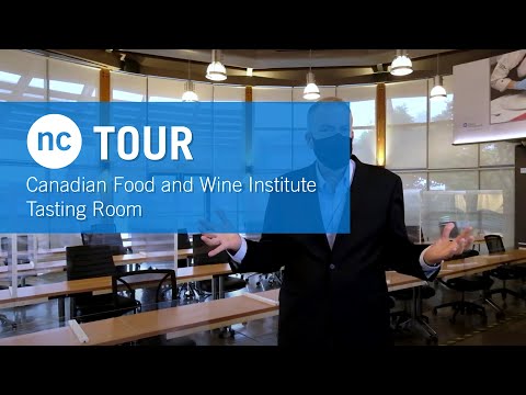 NC Tour ~ Canadian Food and Wine Institute Tasting Room