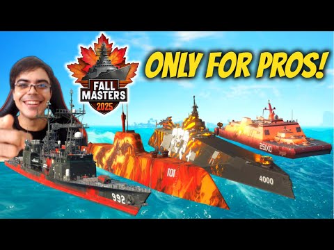The Most Used Ships in the Fall Masters Tournament – Modern Warships META Revealed!