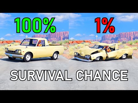 Realistic Survival Chance Crashes #66 | BeamNG.drive