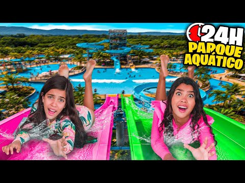 24 HOURS AT THE BIGGEST WATER PARK IN BRAZIL *OVERCOMING OUR FEARS!!!