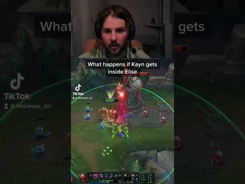 What if Kayn gets inside Elise #interaction #kayn #elise