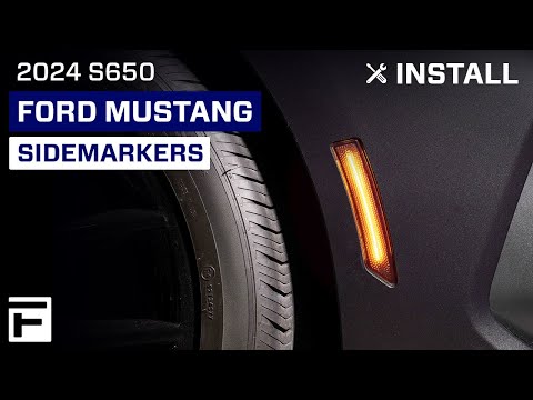 How to Install: 2024+ S650 Mustang LED Sidemarkers | FORM Lighting