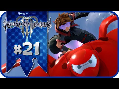 Kingdom Hearts 3 Walkthrough Part 21 ((PS4)) English - No Commentary - Big Hero 6