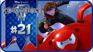 Kingdom Hearts 3 Walkthrough Part 21 ((PS4)) English - No Commentary - Big Hero 6