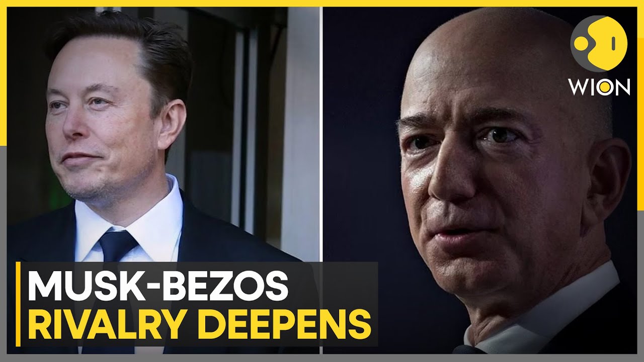 Elon Musk Calls Jeff Bezos 'Copycat' Over $6.2B AI Startup Launch | WION